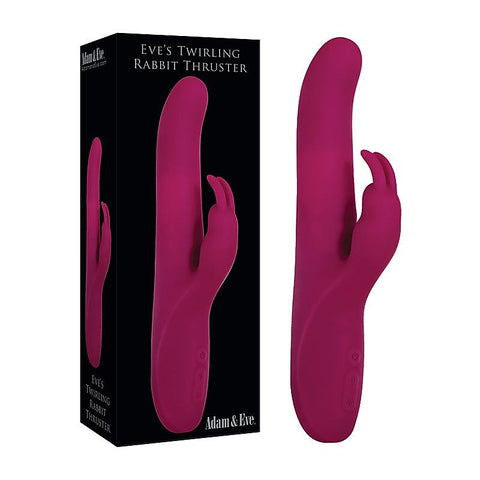 Eve's Twirling Thrusting Rabbit Vibrator by Adam & Eve - Rabbit Vibrators