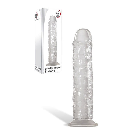 Crystal Clear Realistic Dong by Adam & Eve Sextoys - Realistic Dildos