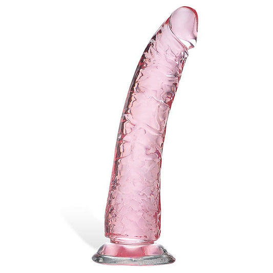 Adam and Eve Pink Jelly Realistic Dildo Pink 21cm - Realistic Dildos