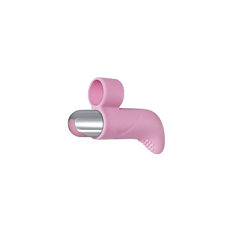 Silicone USB Rechargeable Finger Vibrator by Adam & Eve - Finger and Tongue Vibrators