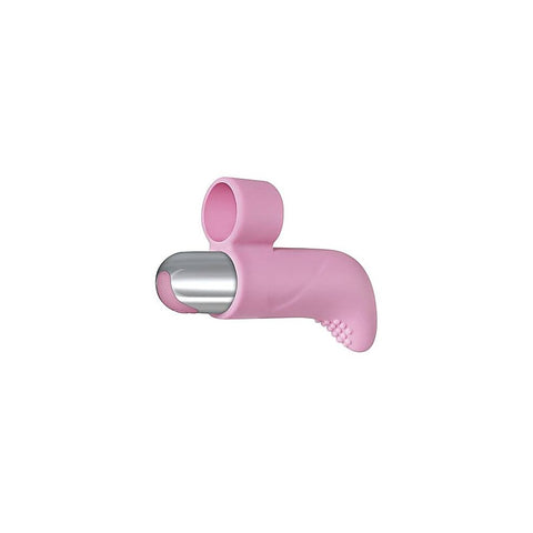 Silicone USB Rechargeable Finger Vibrator by Adam & Eve - Finger and Tongue Vibrators