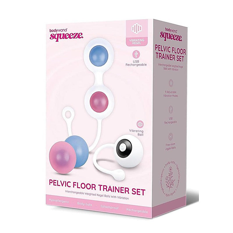 Bodywand Squeeze USB Rechargeable Weighted Vibrating Kegel - Love Eggs and Kegel Exercisers