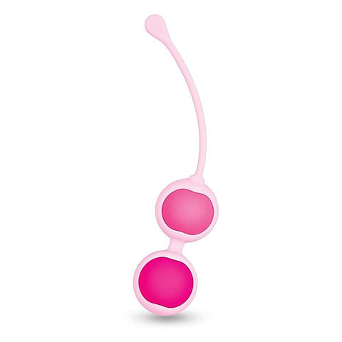 Bodywand Squeeze Weighted Kegel Ball Duo Pink - Love Eggs and Kegel Exercisers