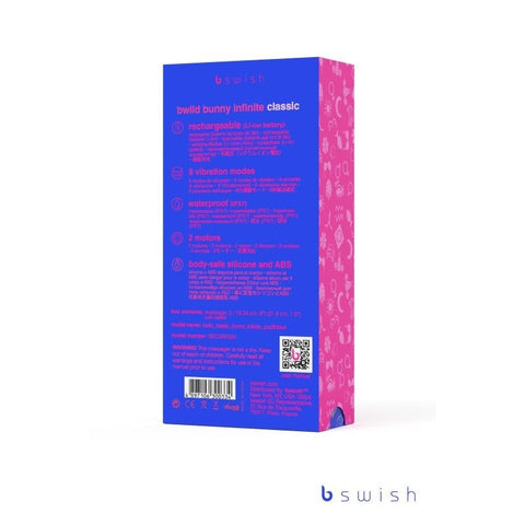 Bwild Bunny Classic Infinite Pacific Rabbit Vibrator - Rabbit Vibrators