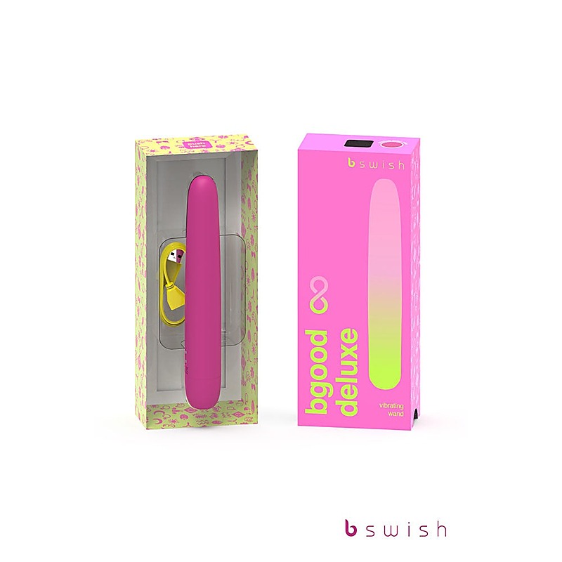 Bgood Infinite Deluxe Wand Vibrator by B Swish - Body Wands