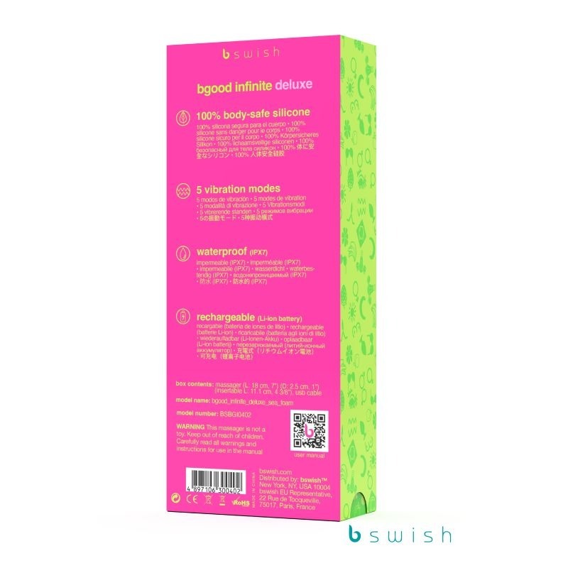 Bgood Infinite Deluxe Body Wand by B Swish - Body Wands
