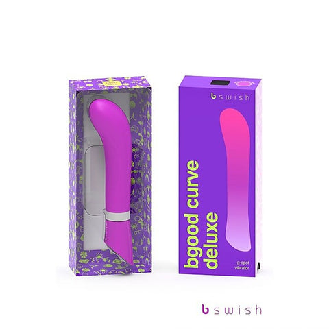 Bgood Curve Deluxe Multi Function G Spot Vibrator by B Swish - G-Spot Vibrators
