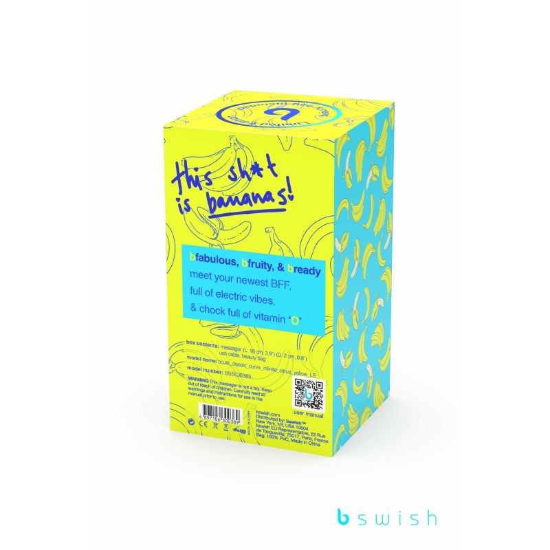 Bcute Curve Infinite Limited Edition Electric Vibrator - G-Spot Vibrators