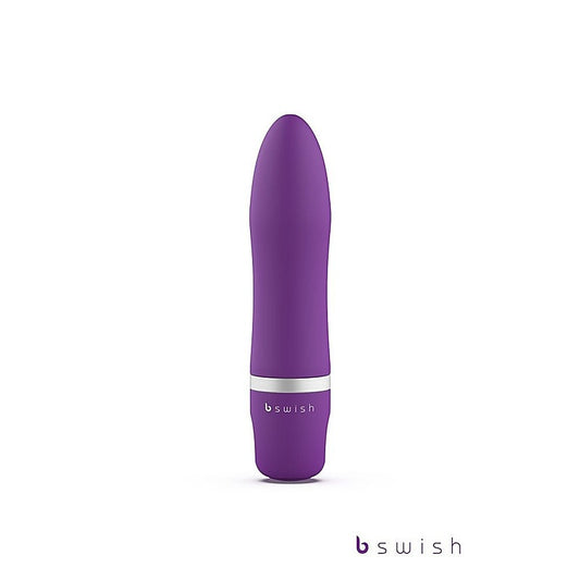 Bcute Classic Vibrating Bullet Purple by B Swish - Bullet Vibrators