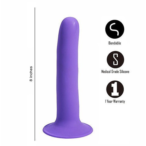 MARIN Flexible Silicone Dong by Maia Toys - Realistic Dildos