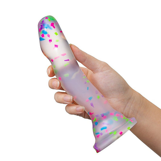 Blush Novelties Neo Elite Glow Hanky Panky Realistic Dong 19cm - Realistic Dildos