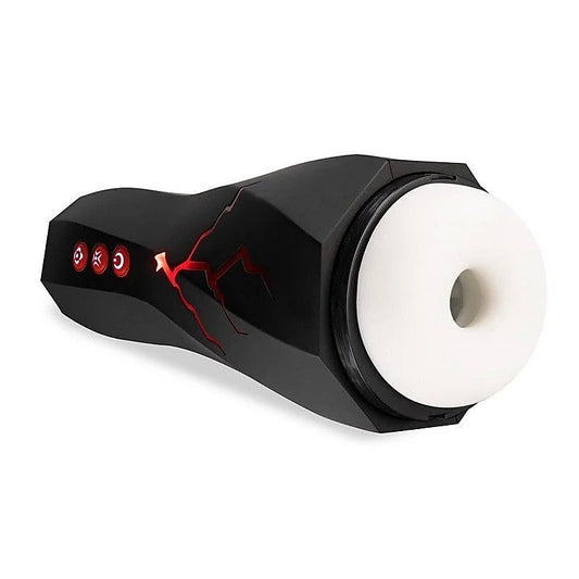 Blush Novelties M For Men Storm Milking & Vibrating Auto Mens Masturbator - Masturbators and Strokers