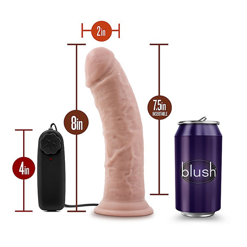 Dr Skin Dr Joe Cock Vanilla Dildo by Blush Novelties - Vibrating Dildos