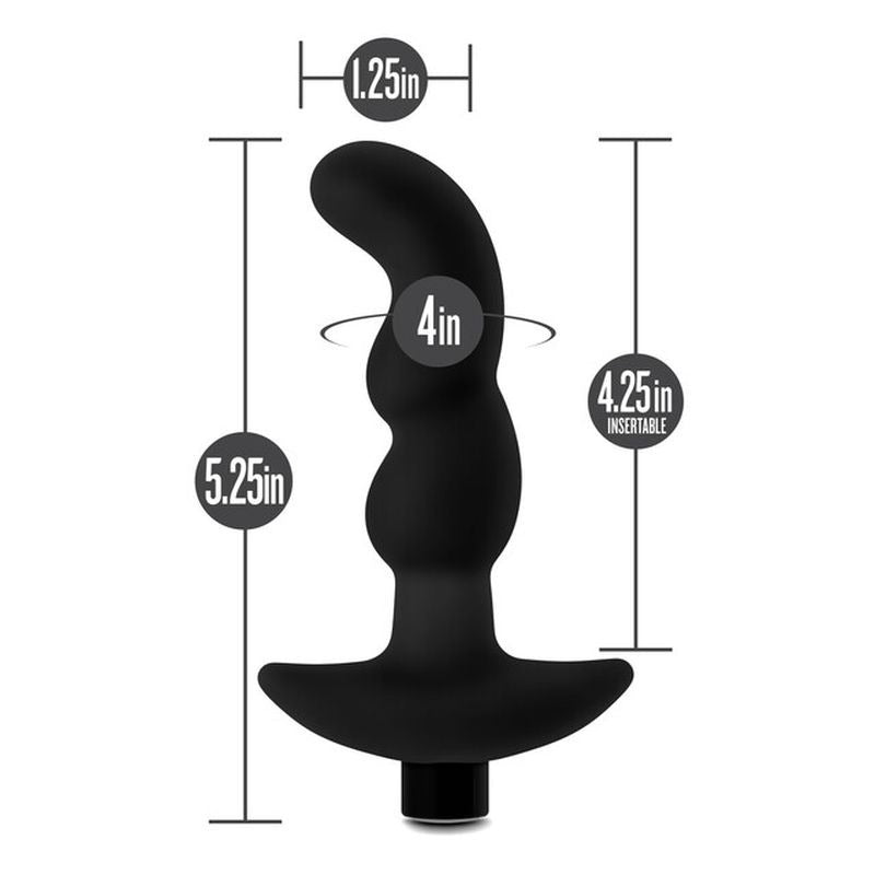 Anal Adventures Platinum Silicone Prostate Massager 03 - Prostate Toys