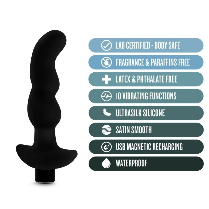 Anal Adventures Platinum Silicone Prostate Massager 03 - Prostate Toys