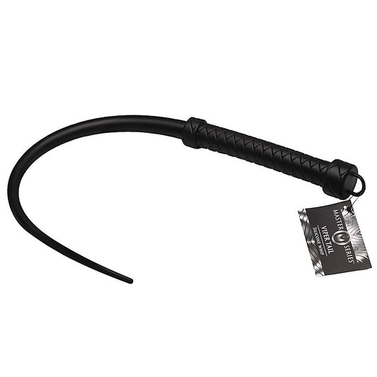 XR Brands Master Series Viper Tail BDSM Play Silicone Whip - Whips And Crops