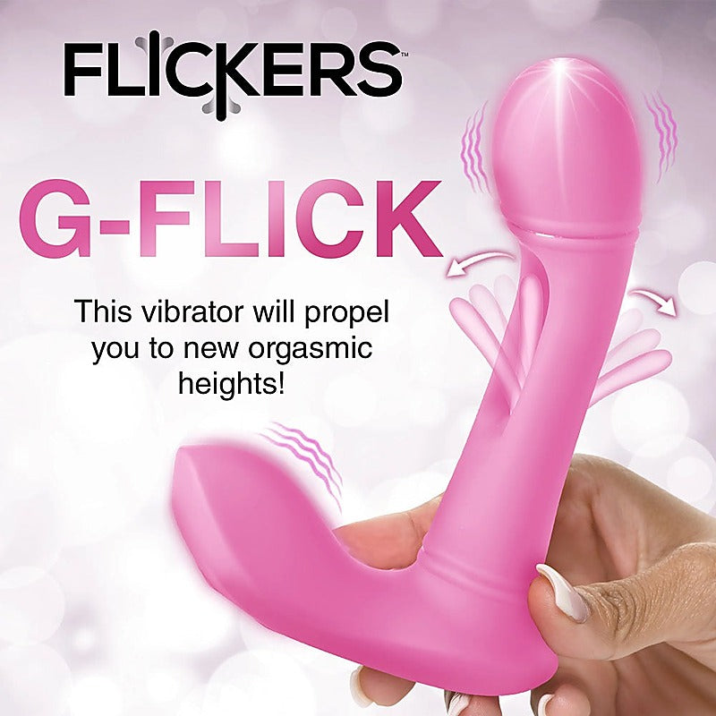 Inmi Flickers G-Flick Vibrator by XR Brands - G-Spot Vibrators