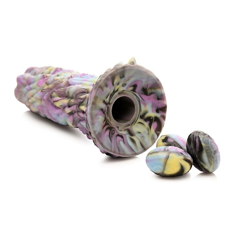 Dragon Spawn Dragon Ovipositor Silicone Dildo with Eggs - Realistic Dildos