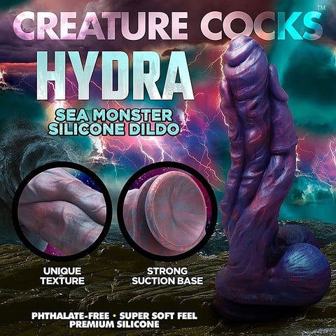 Creature Cocks Hydra Silicone Dildo by XR Brands - Realistic Dildos