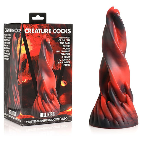 Creature Cocks Hell Kiss Fantasy Dildo by XR Brands - Realistic Dildos