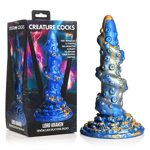 Creature Cocks Lord Kraken Fantasy Tentacle Dildo - Realistic Dildos