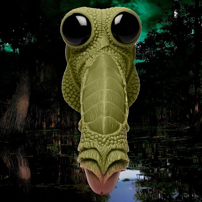 Creature Cocks Swamp Monster Fantasy Dildo by XR Brands - Realistic Dildos