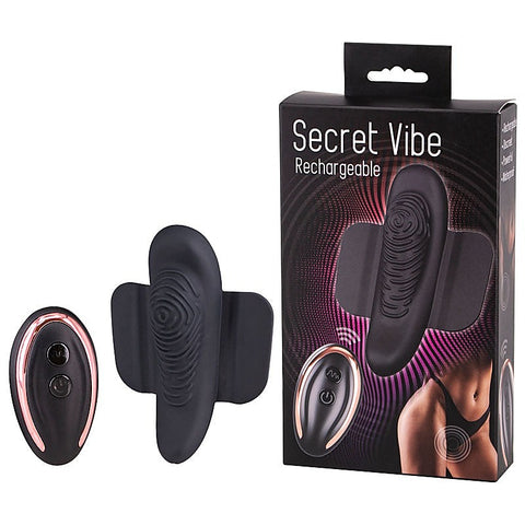 Secret USB Rechargeable Remote Controlled Panty Vibrator - Remote Control Vibrators