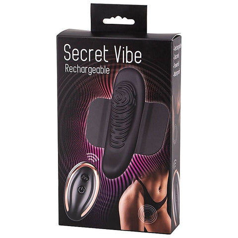Secret USB Rechargeable Remote Controlled Panty Vibrator - Remote Control Vibrators
