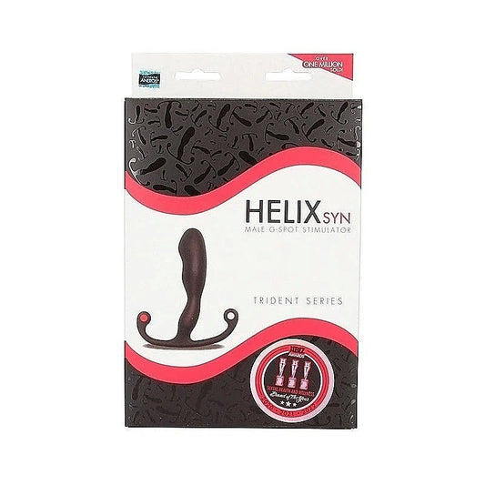 Aneros Helix Syn Trident Male Prostate Wand Massager Black - Prostate Toys