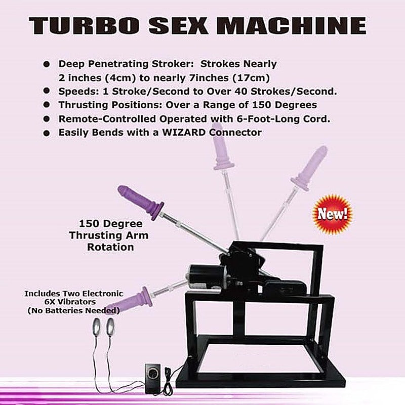 Turbo Mains Powered Sex Machine by Myworld - Sex Machines