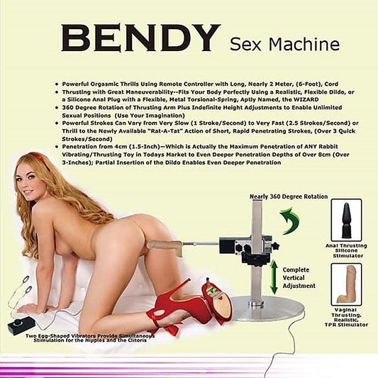 Myworld Bendy Mains Powered Sex Machine - Sex Machines