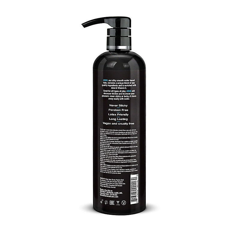 Wicked Aqua Water Based Lubricant by Wicked Sensual Care - Water Based Lubes