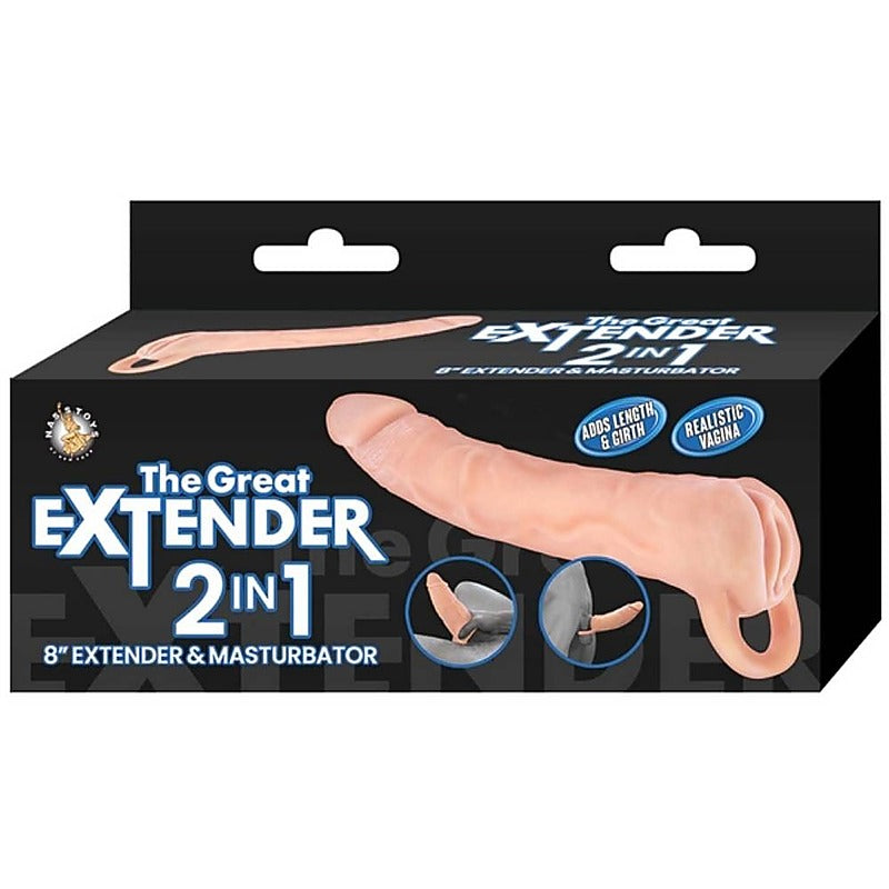 Premium The Great Extender 2 in 1 by Nasstoys - Penis Sleeves and Extenders