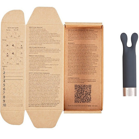 Laska Classic Rabbit Vibrator by Love Not War - Rabbit Vibrators