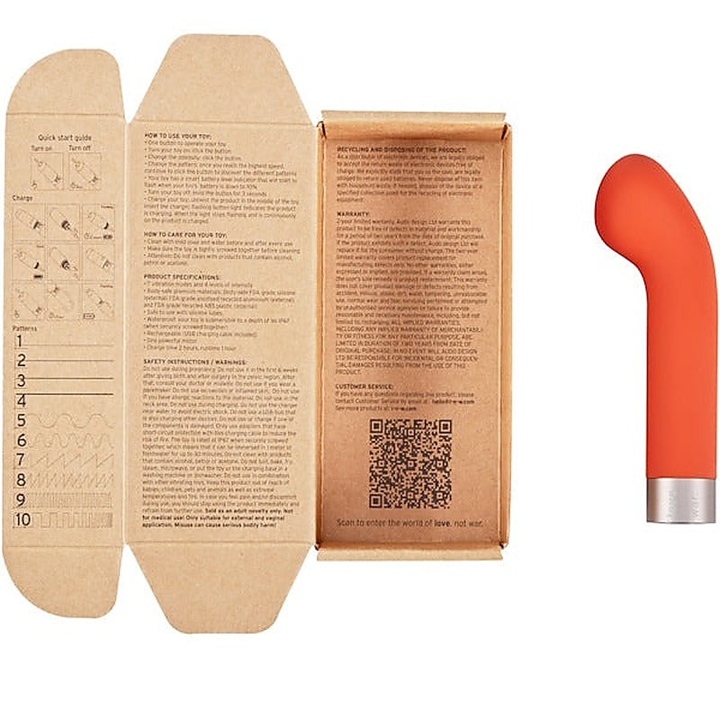 Liebe Silicone G-Spot Vibrator by Love Not War - G-Spot Vibrators