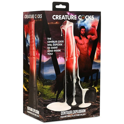 Centaur Explosion Squirting Silicone Dildo by XR Brands - Realistic Dildos