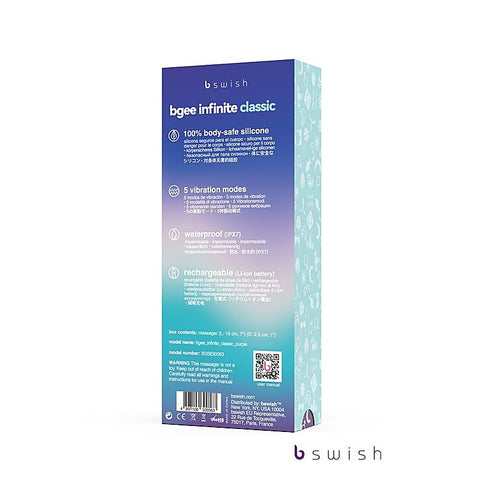 Bgee Infinite Classic Vibrator by B Swish - G-Spot Vibrators