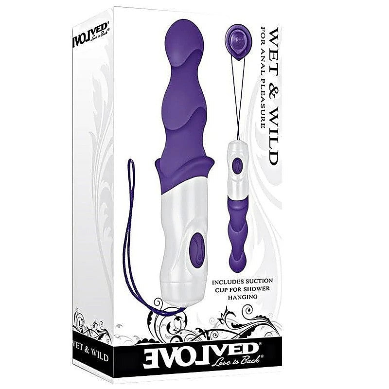 Premium Wet and Wild Anal Vibrator by Evolved - Anal Vibrators