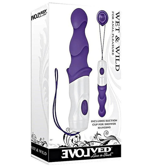Evolved Wet and Wild Anal Vibrator - Anal Vibrators