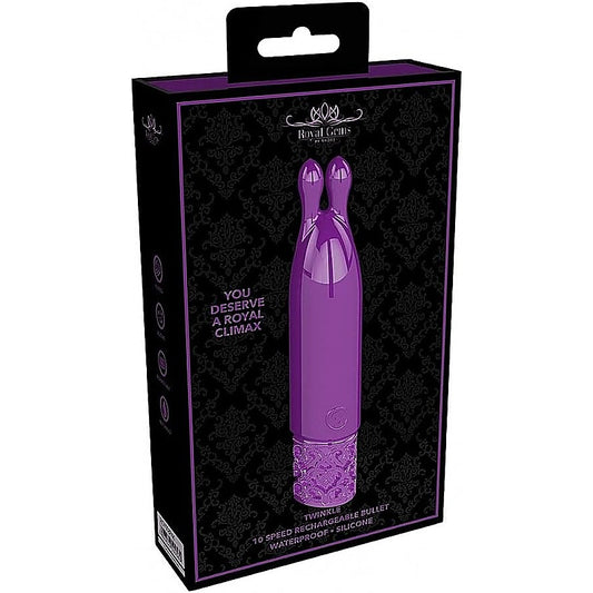 Evolved Twinkle Rechargeable Bullet Vibrator - Bullet Vibrators