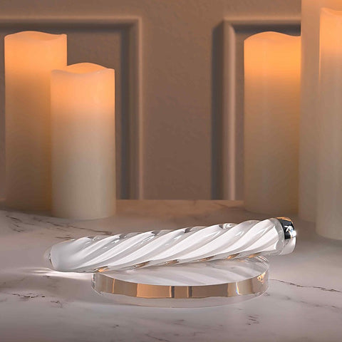 Playboy Pleasure IN A TWIST Glass Bullet Vibrator - Bullet Vibrators