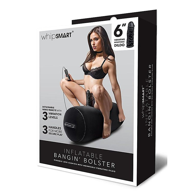 Whipsmart Inflatable Bangin Bolster Cushion with Vibrating Dong 6 Inch - Sex Machines