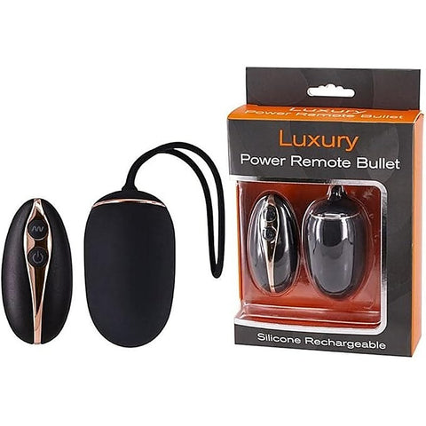 Luxury USB Rechargeable Remote Controlled Bullet Vibrator - Bullet Vibrators