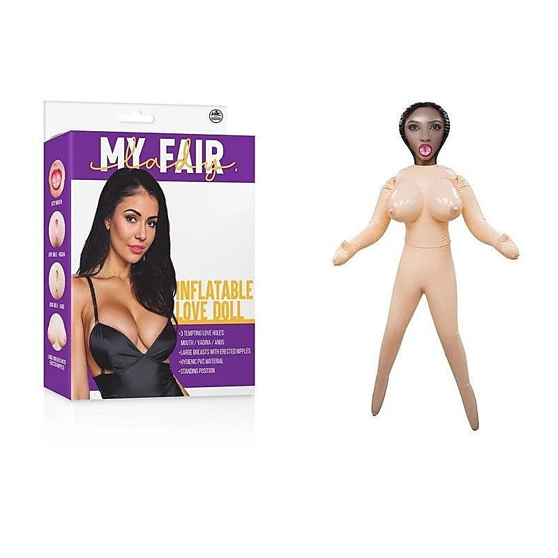 Excellent Power My Fair Lady Brunette Love Doll by NANMA - Love Dolls
