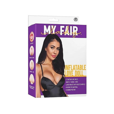 Excellent Power My Fair Lady Brunette Love Doll by NANMA - Love Dolls