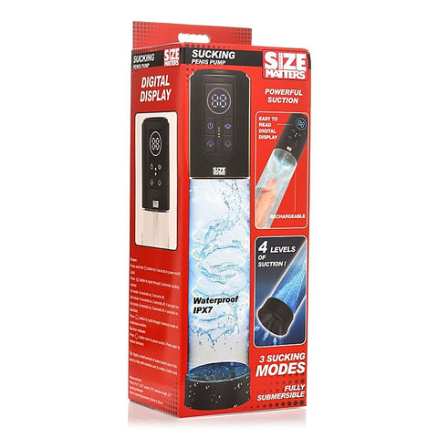 Automatic LCD USB Penis Pump by XR Brands - Penis Pumps And Stretchers