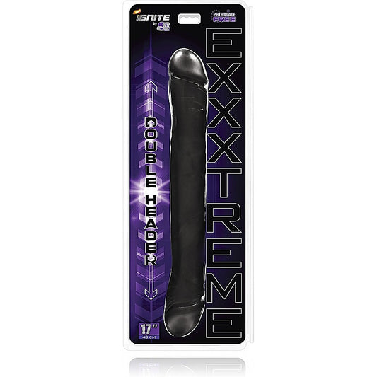 SI Novelties Exxtreme Double Ender Realistic Dong 17 Inch