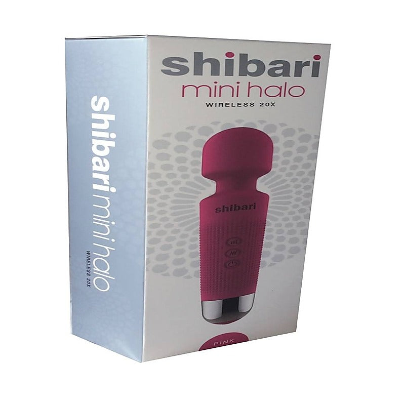 Shibari Mini Halo Wireless 20X Vibrating Body Wand Massager - Body Wands