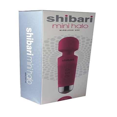Shibari Mini Halo Wireless 20X Vibrating Body Wand Massager - Body Wands