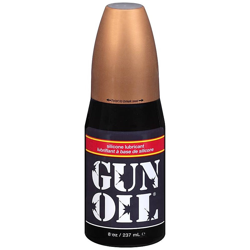 Flip Top Bottle Silicone Based Lubricant by Gun Oil - Silicone Based Lubes